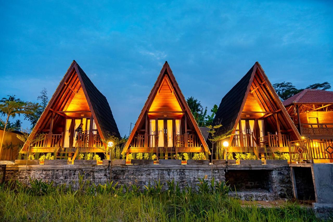The Pyramid Ubud River Villas Gianyar  Bagian luar foto