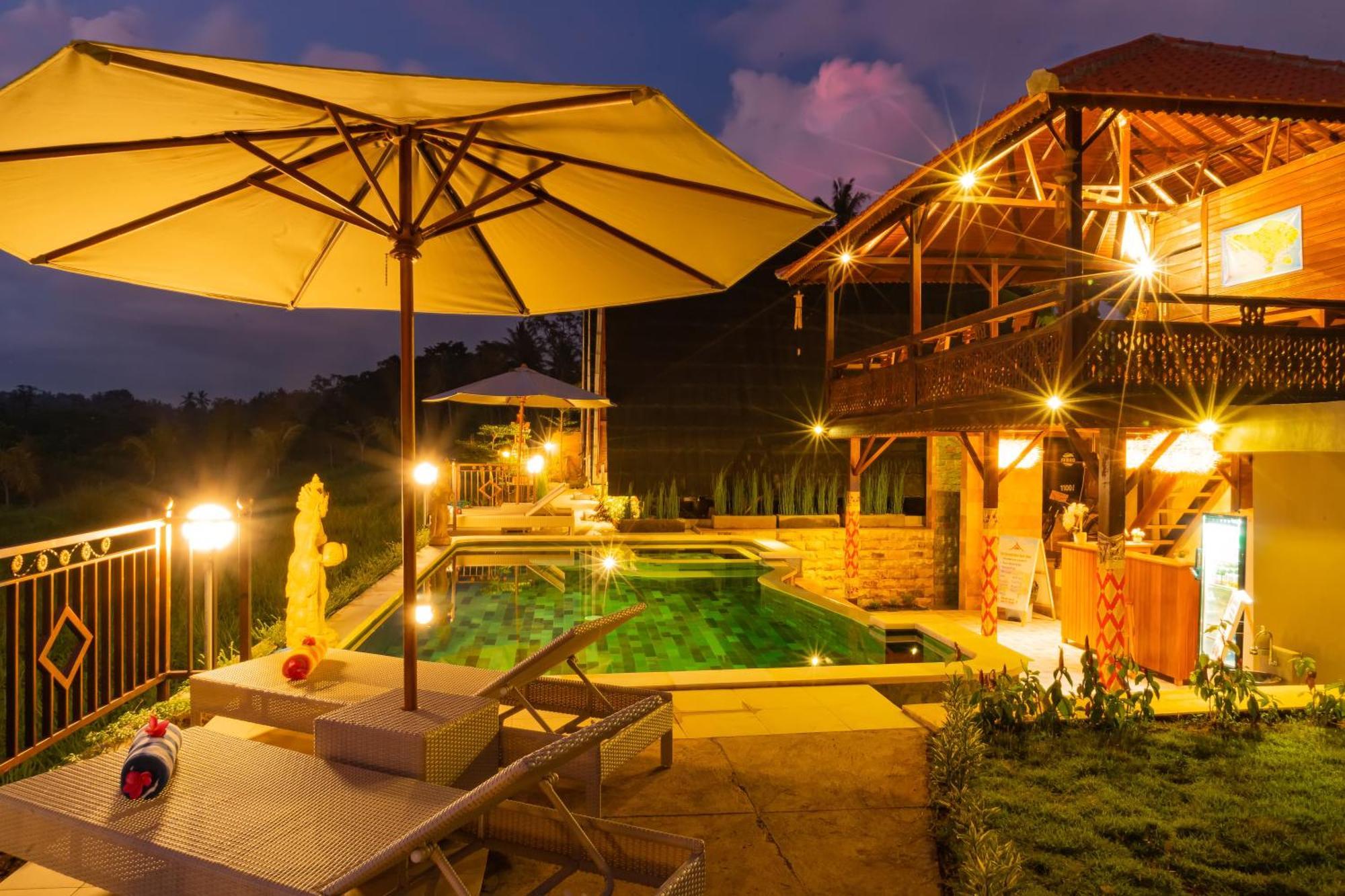 The Pyramid Ubud River Villas Gianyar  Bagian luar foto