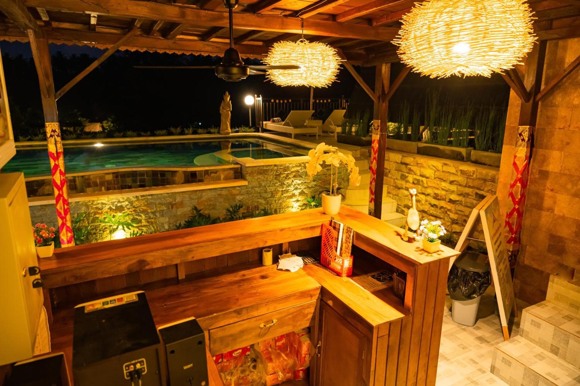 The Pyramid Ubud River Villas Gianyar  Bagian luar foto