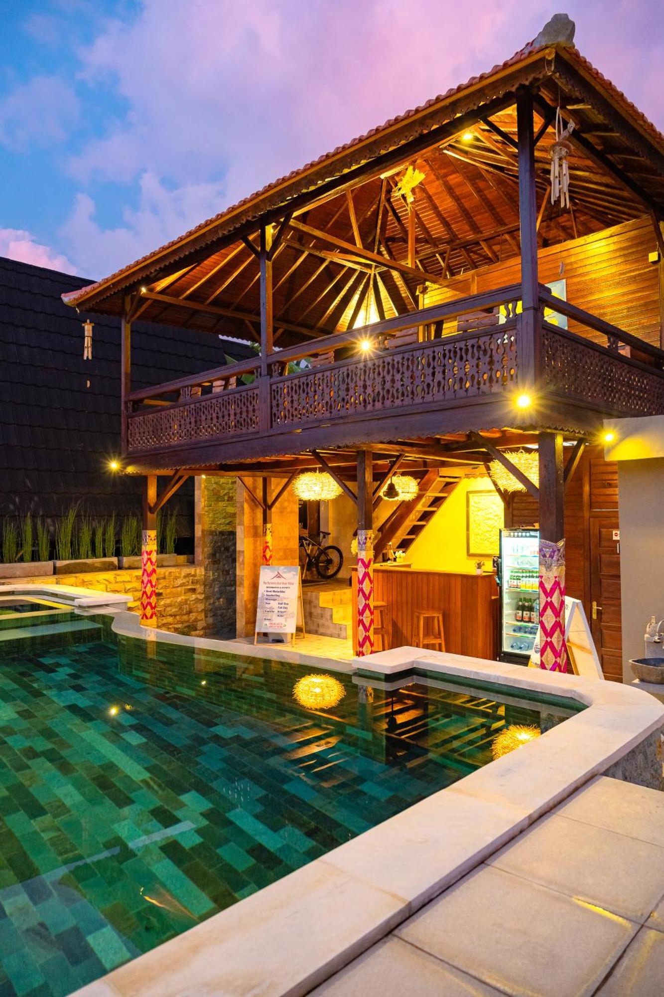 The Pyramid Ubud River Villas Gianyar  Bagian luar foto
