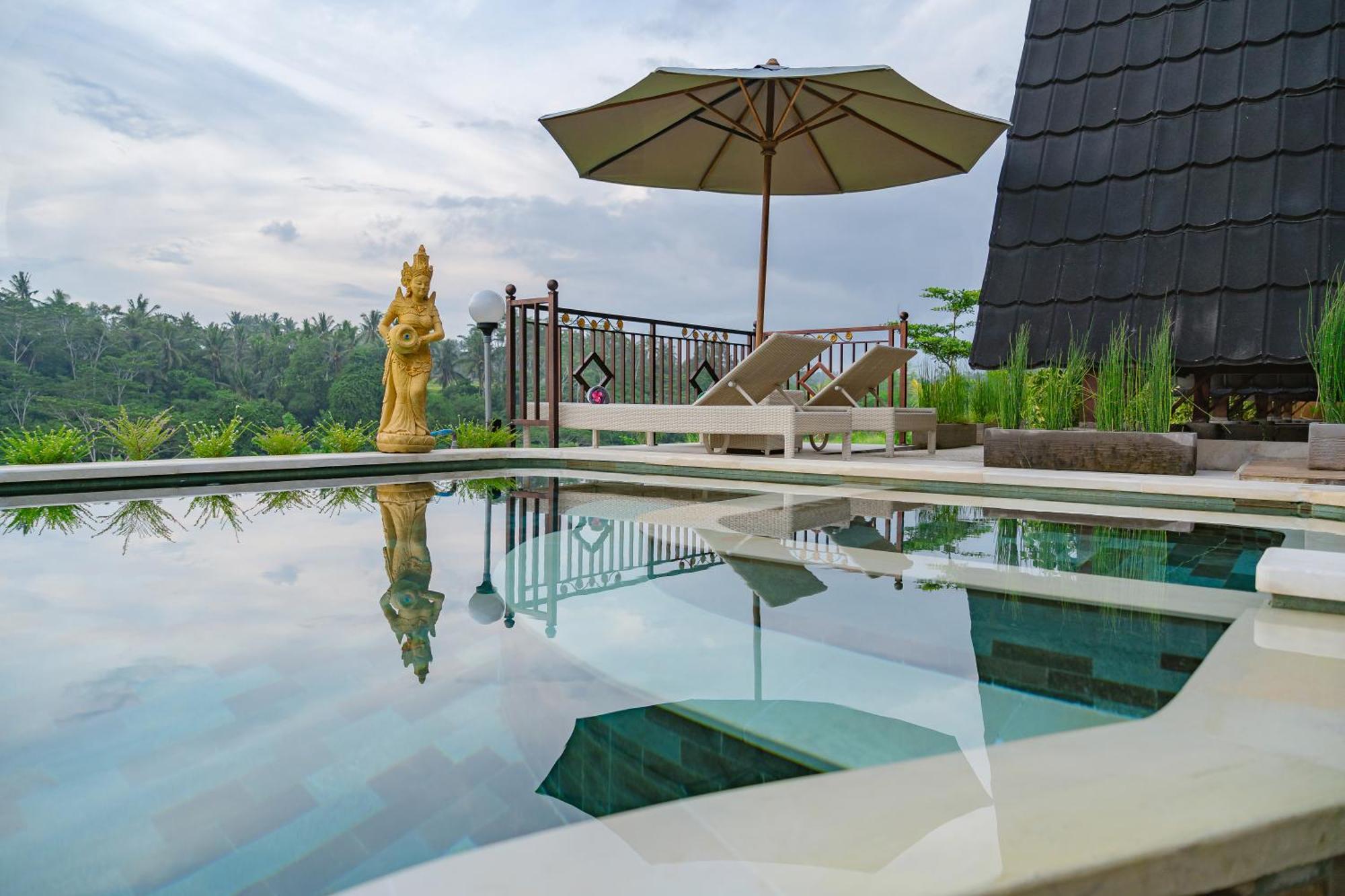 The Pyramid Ubud River Villas Gianyar  Bagian luar foto