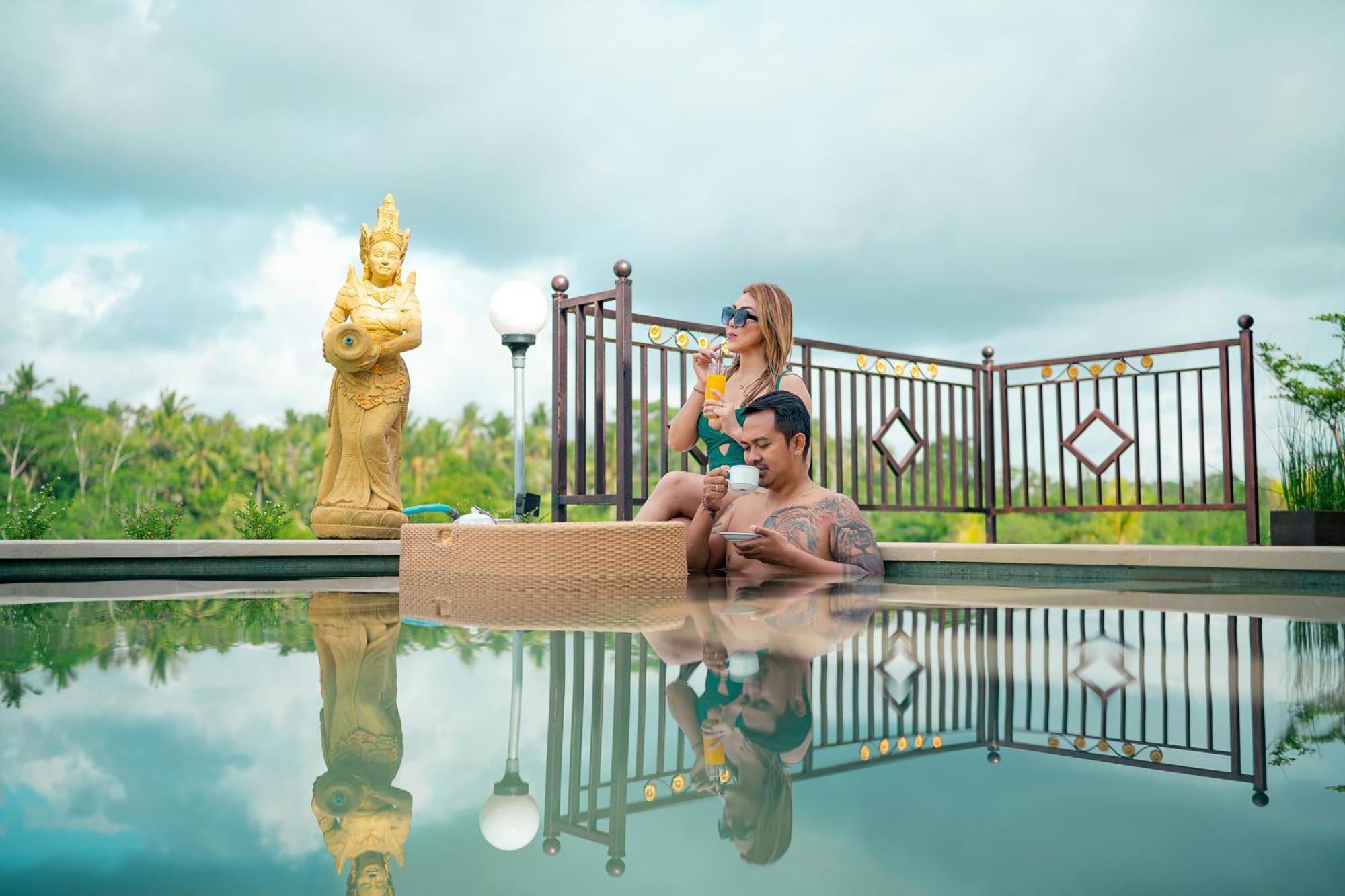 The Pyramid Ubud River Villas Gianyar  Bagian luar foto