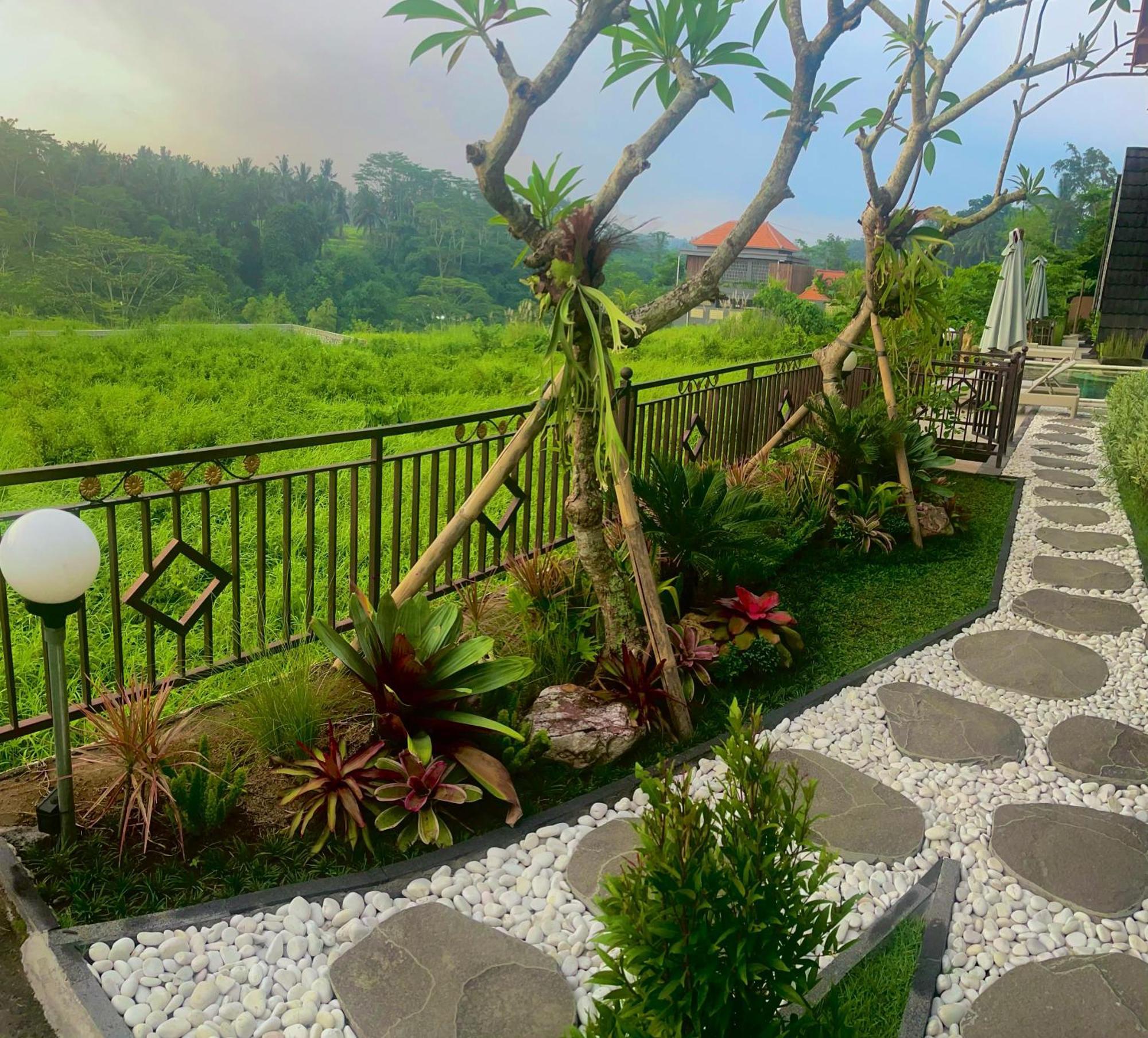 The Pyramid Ubud River Villas Gianyar  Bagian luar foto